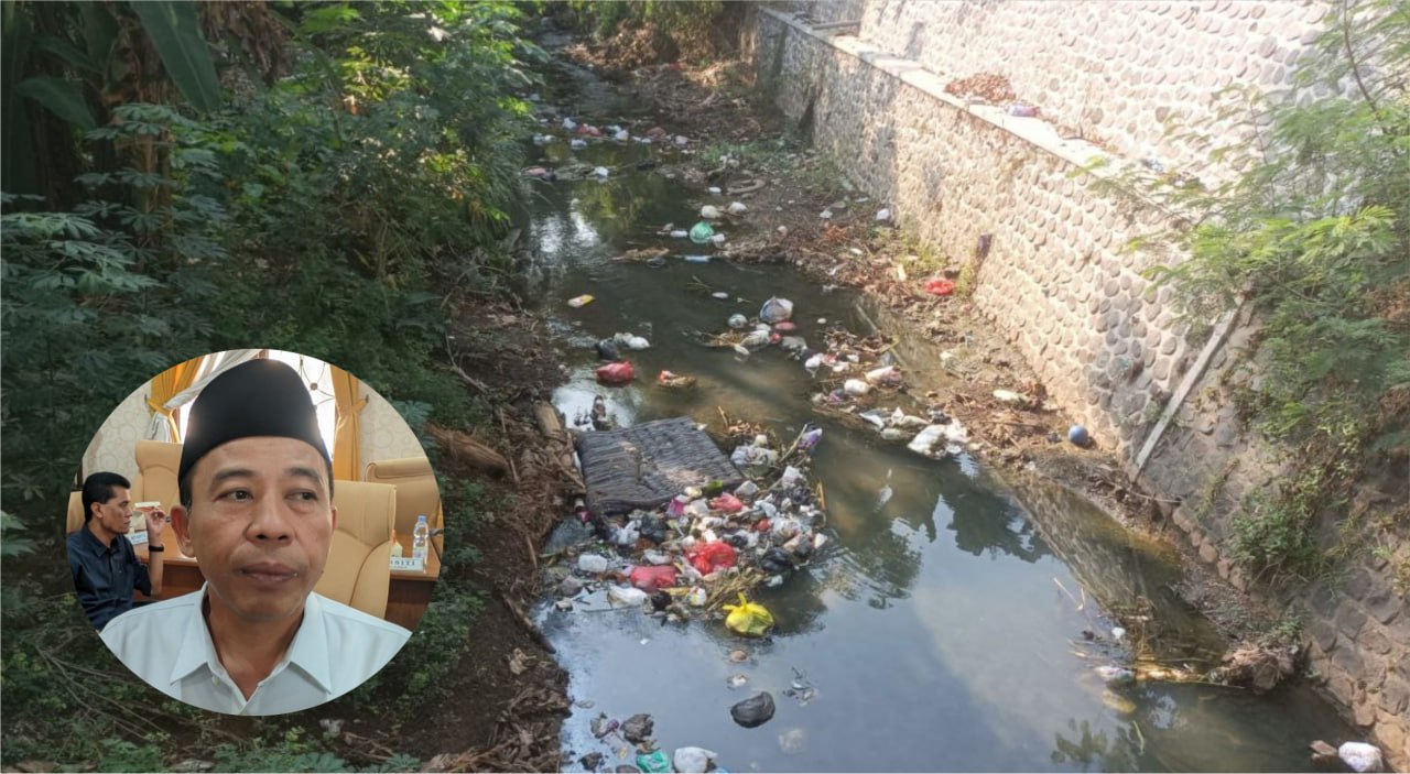 Foto: Ilustrasi sungai penuh sampah (Sumber: palevioletred-jellyfish-458835.hostingersite.com)