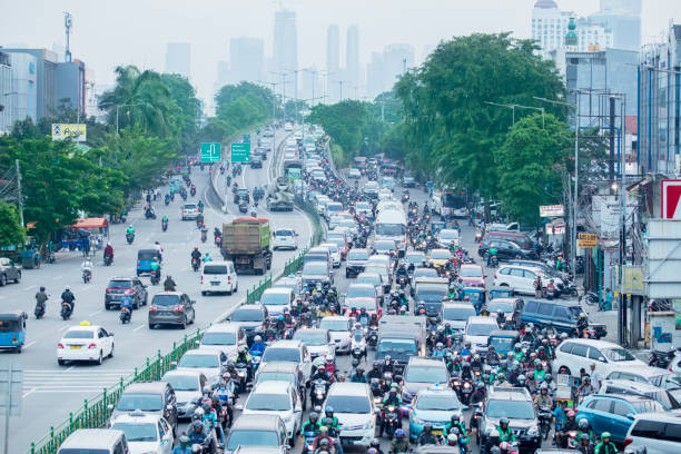 Foto: Ilustrasi lalu lintas mudik Nataru (Sumber: istock)