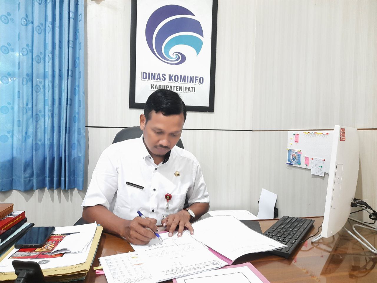 Foto: Kepala Dinas Komunikasi dan Informatika (Diskominfo) Kabupaten Pati, Ratri Wijayanto (Sumber: kafi/mitrapost)