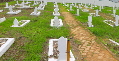 Foto: Ilustrasi makam pahlawan (Sumber: istock)