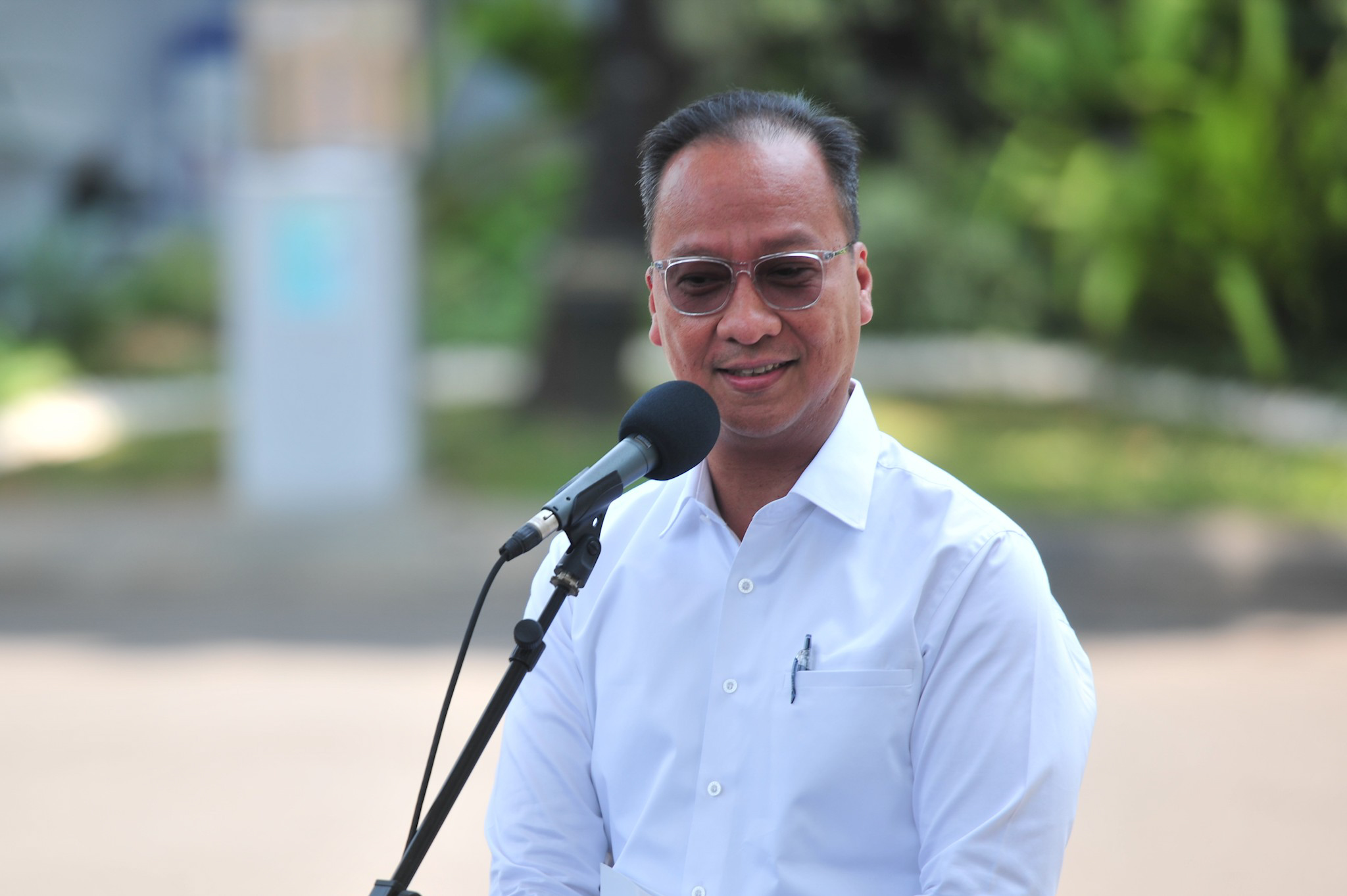 Foto: Menteri Perindustrian Agus Gumiwang Kartasasmita (Sumber: setkab)