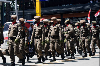 Foto: Ilustrasi satpol PP (Sumber: istock)