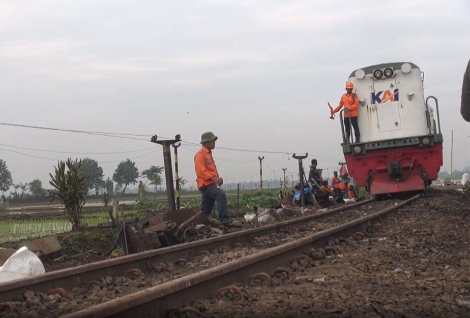 Foto: Pasca Tragedi KA Turangga dan KA Bandung Raya (Sumber: istimewa)