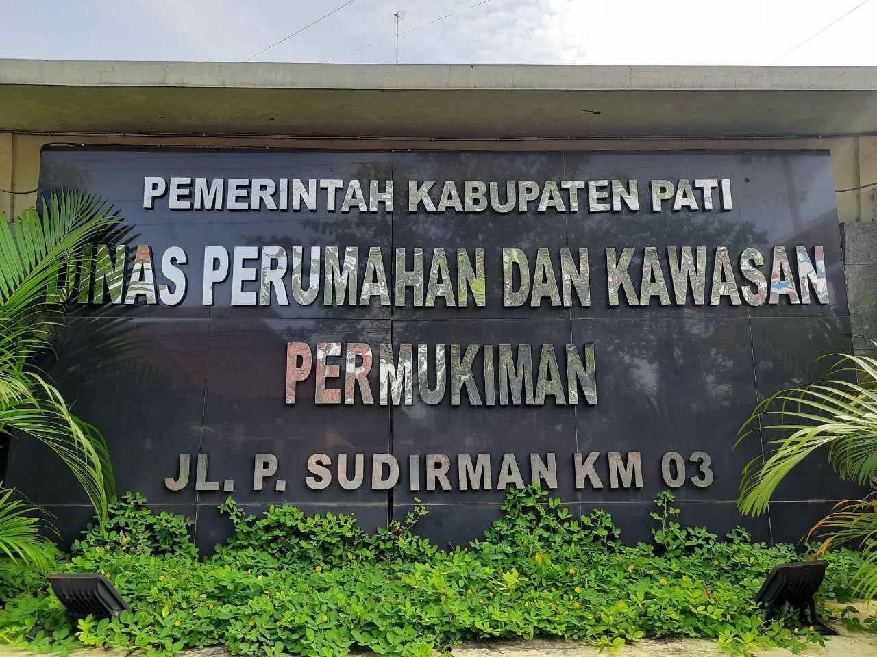Foto: Kantor Dinas Perumahan dan Kawasan Permukiman (Disperkim) Kabupaten Pati (Sumber: mitrapost/kafi)