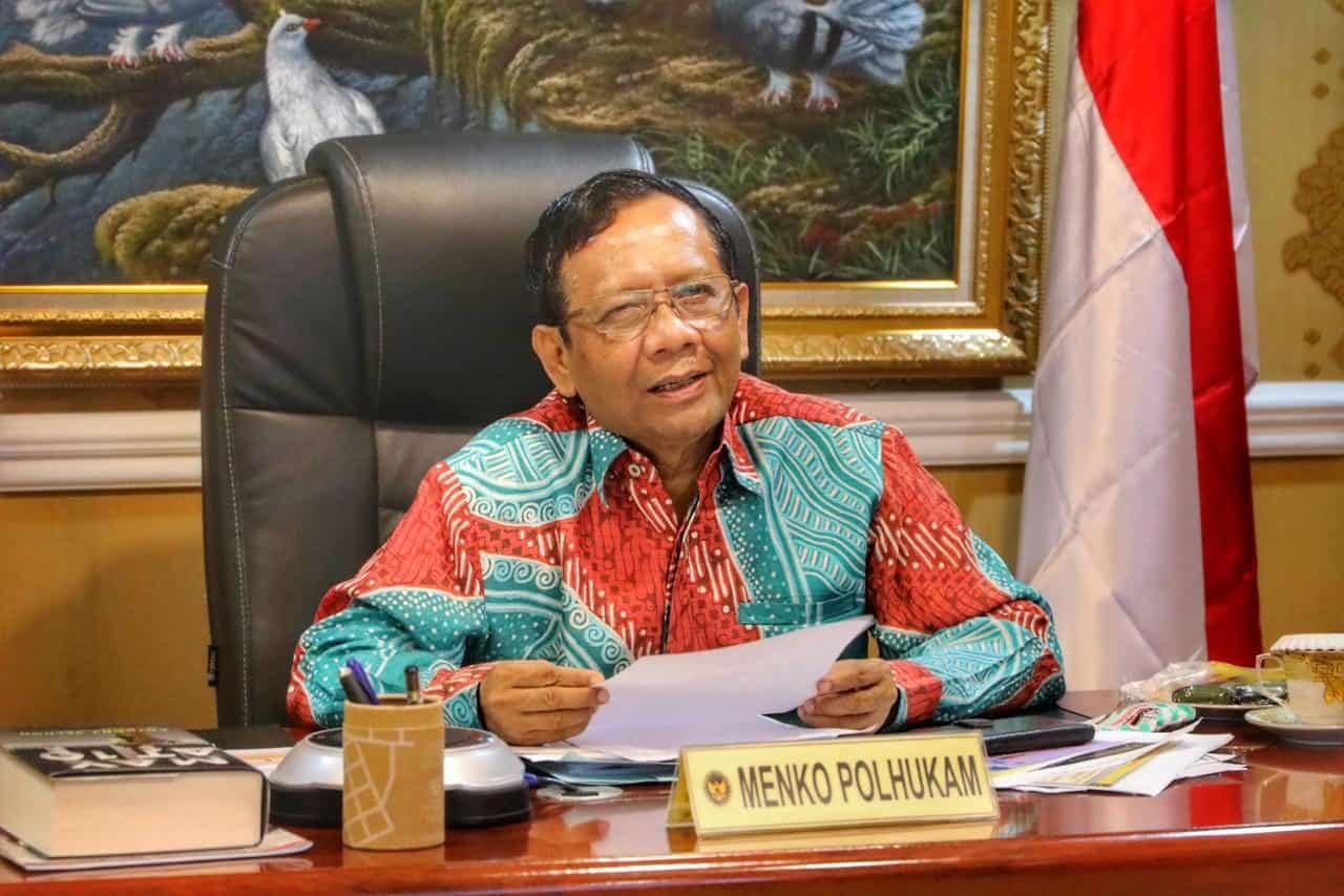 Foto: Mahfud MD, Menkopolhukam RI (Sumber: Kemenko Polhukam )