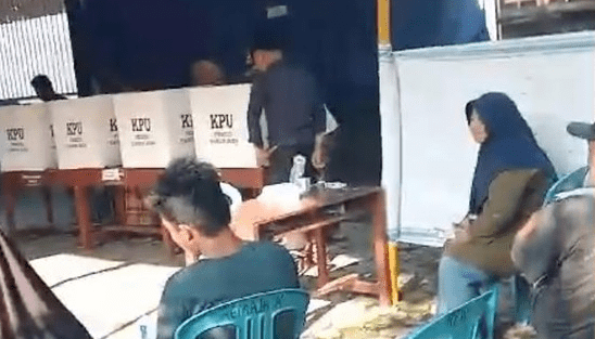TPS 21 di Dusun Pedukuhan Kangi, Desa Penunjak, Kecamatan Praya Barat, Kebupaten Lombok Tengah, Nusa Tenggara Barat (NTB) (Foto: Istimewa)