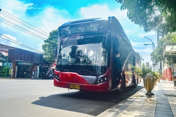 Foto: Ilustrasi bus mudik (Sumber: istock)