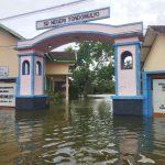 Foto : Kondisi SDN Tondomulyo Kecamatan Jakenan Terendam Banjir (Dok. palevioletred-jellyfish-458835.hostingersite.com/Ilham)