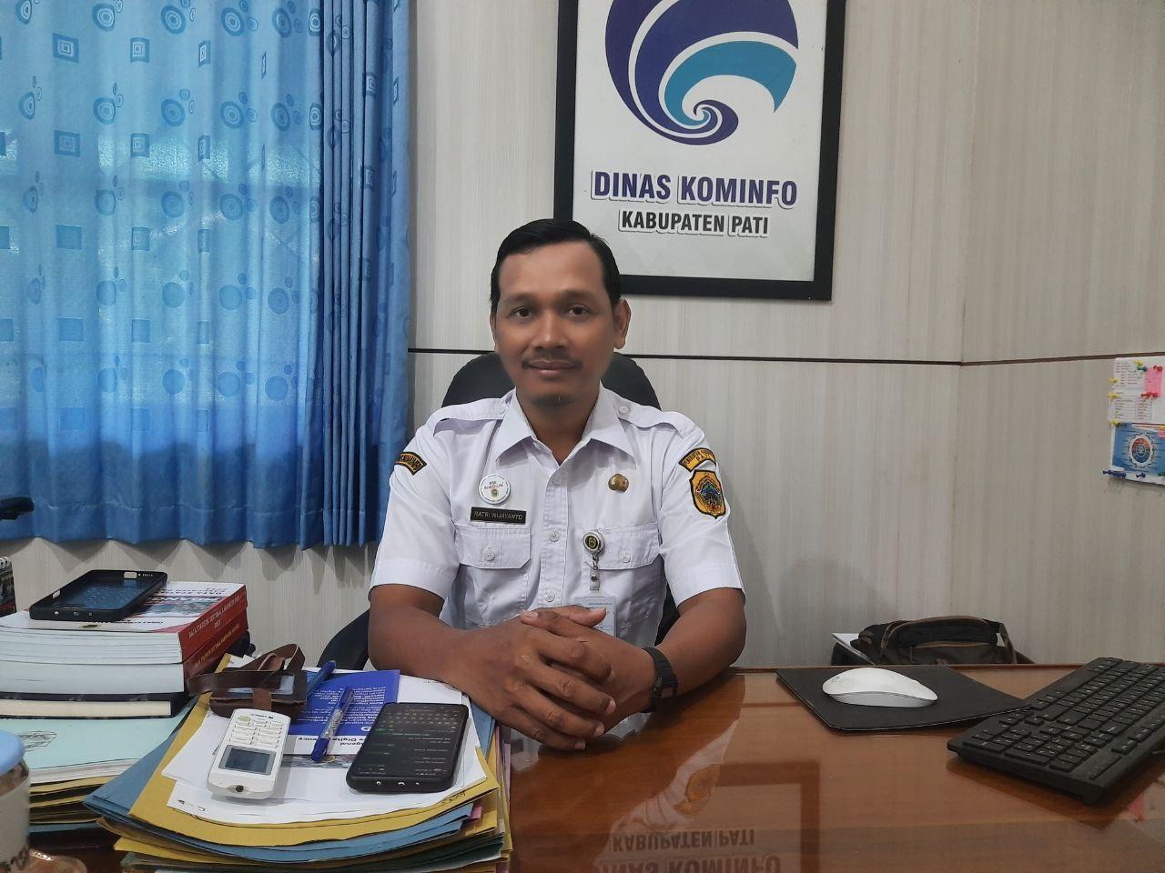 Foto: Kepala Diskominfo Kabupaten Pati, Ratri Wijayanto (Sumber: mitrapost/kafi)