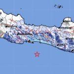 Foto: Lokasi gempa Cilacap (Sumber: bmkg)
