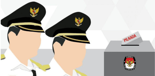 Ilustrasi cagub dan wakil cagub (Sumber: Istimewa