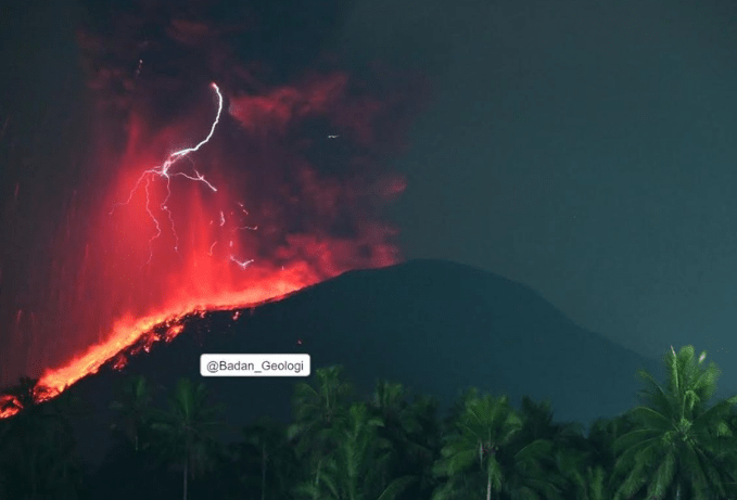 Erupsi Gunung Ibu