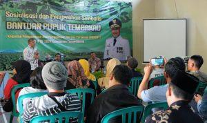 Foto: Penyerahan bantuan pupuk (Sumber: jatengprov)