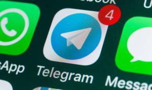 Foto: Aplikasi Telegram (Sumber: istock)