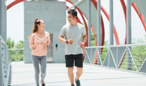 jogging