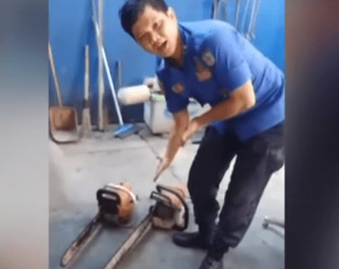 Petugas Damkar Kota Depok, Sandi, room tour alat rusak (Dok. Istimewa)