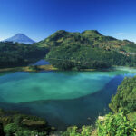 Foto: Kawasan dataran tinggi Dieng (Sumber: istock)