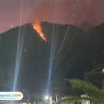 kebakaran di gunung telomoyo