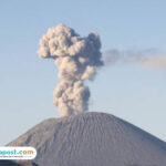 Ilustrasi erupsi Gunung Semeru/istock