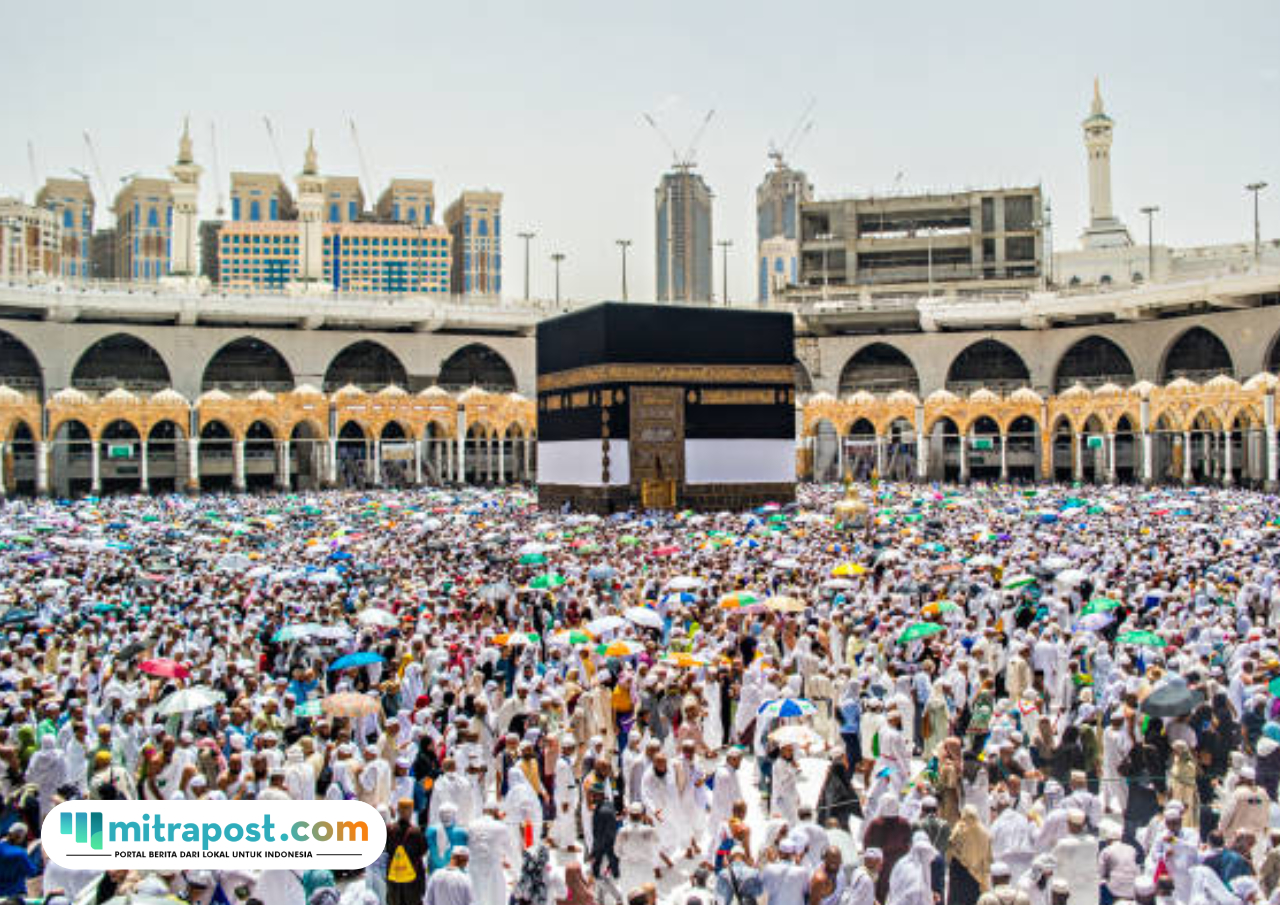 Ilustrasi jemaah haji/istock