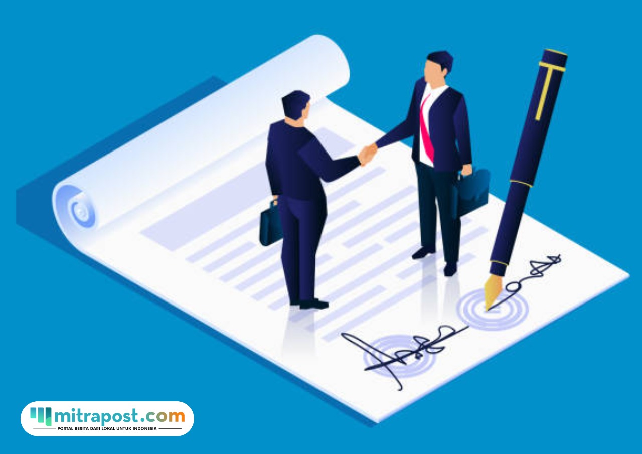 Ilustrasi kontrak kerja/istock