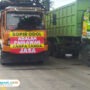 Foto : Demo truk Odol di Jalan Lingkar Selatan Pati, Kamis (19/06/2025). (Sumber. palevioletred-jellyfish-458835.hostingersite.com/ Ilham)