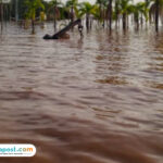 Ilustrasi banjir rob/istock