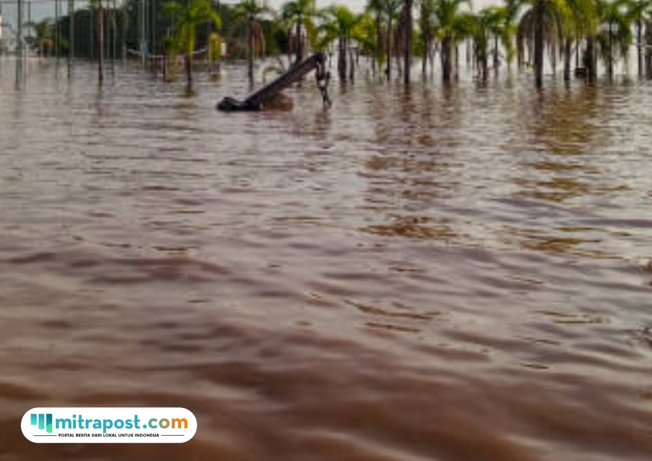 Ilustrasi banjir rob/istock