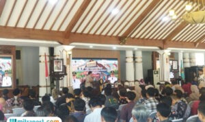 Foto : Kegiatan kontak bisnis bagi koperasi desa/kelurahan merah putih di Pendopo Kabupaten Pati, Selasa (24/06/2025) siang. (Sumber. palevioletred-jellyfish-458835.hostingersite.com/ Ilham)