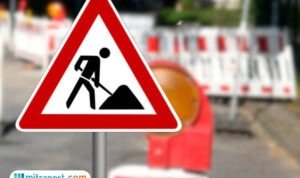 Ilustrasi proyek galian jalan/istock