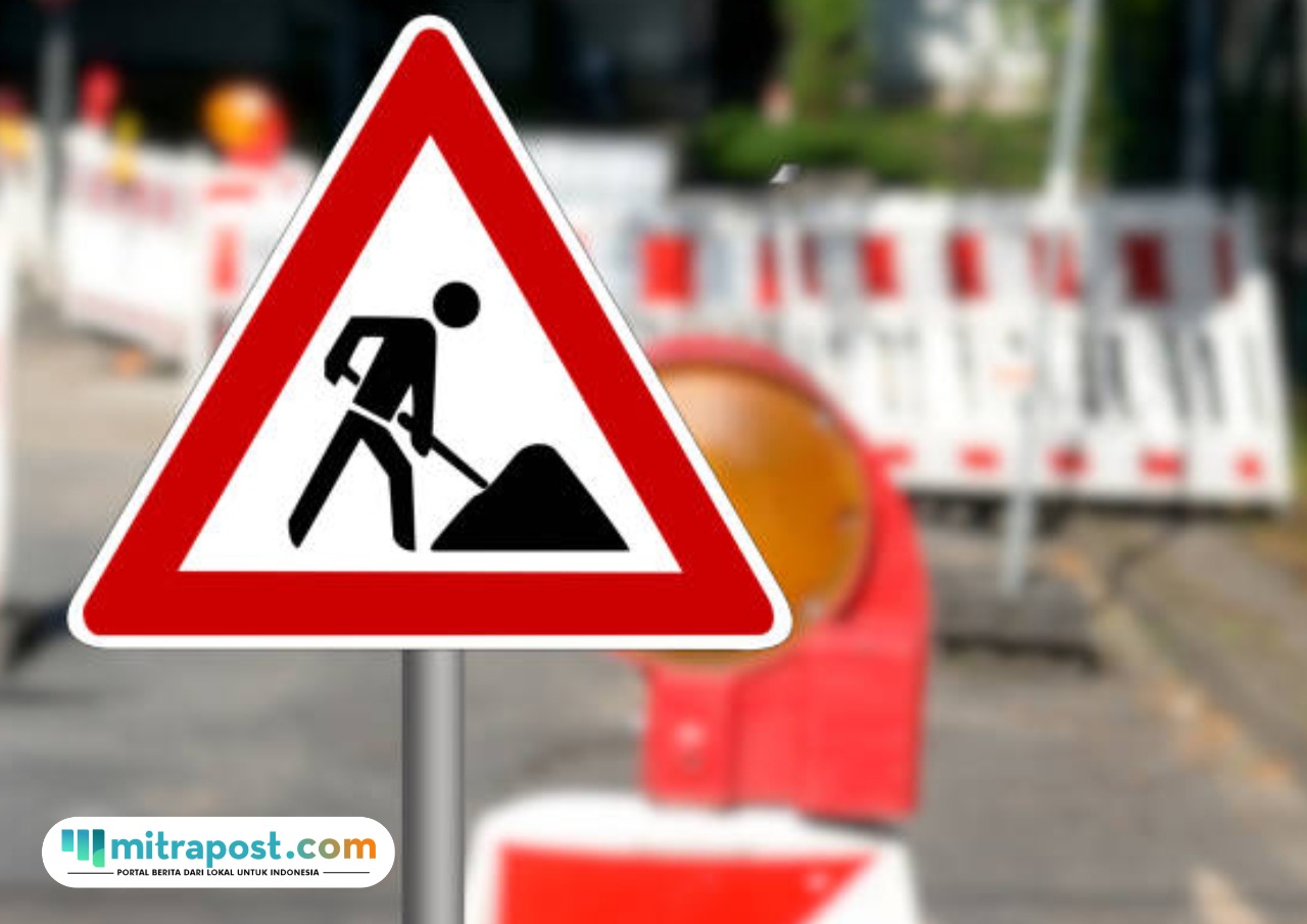 Ilustrasi proyek galian jalan/istock