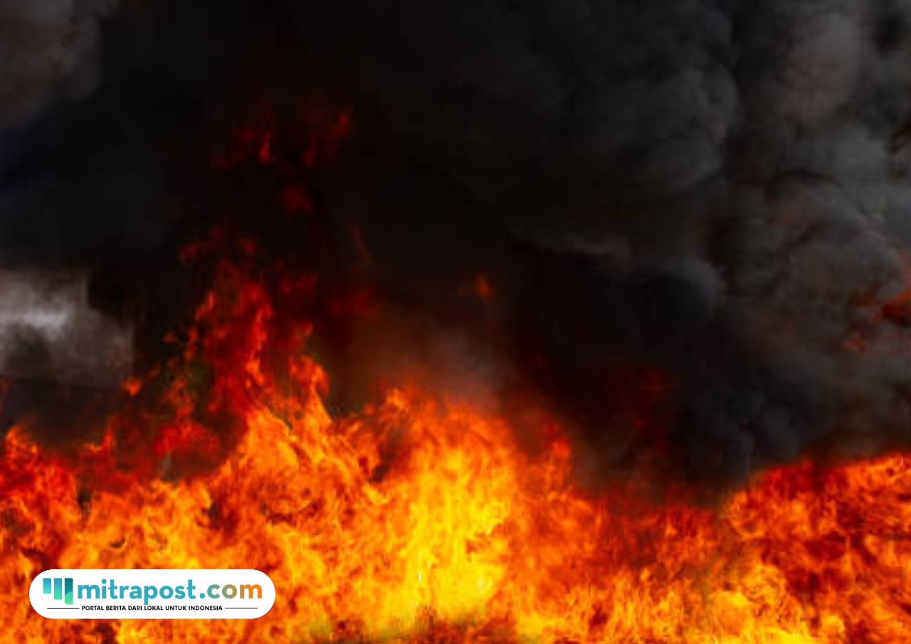 Kapal Tanker CPO Terbakar di Galangan Tanjung Uncang Kepulauan Riau, 4 Meninggal Dunia