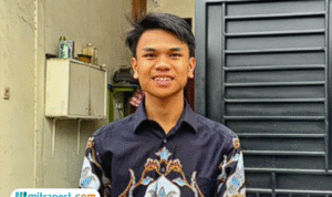 Foto: Potret Sahdan Arya Ketua RT Gen Z yang Viral (sumber: X)