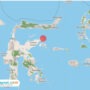 Lokasi titik gempa bumi Kabupaten Banggai Kepulauan, Sulsel/BMKG