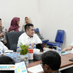 Foto : Kunjungan Dirjen Cipta Karya Kementerian Pekerjaan Umum di ruang rapat Bupati Pati Sudewo, Selasa (01/07/2025) siang. (Dok. Humas Pemkab Pati)