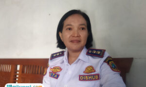 Foto : Kepala Bidang Pengendalian dan Operasional (Dalops) Dishub Kabupaten Pati, Nita Agustiningtyas. (Sumber. palevioletred-jellyfish-458835.hostingersite.com/ Ilham)