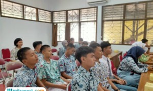 Foto: sejumlah calon Paskibraka Pati saat mengikuti seleksi (palevioletred-jellyfish-458835.hostingersite.com/ Kesbangpol Pati)