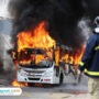 Ilustrasi bus terbakar/istock