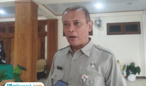 Foto : Kepala Pelaksana Harian Badan Penanggulangan Bencana Daerah (BPBD) Kabupaten Pati, Martinus Budi Prasetya. (Sumber. palevioletred-jellyfish-458835.hostingersite.com/ Ilham)